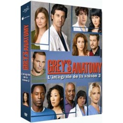 DVD COFFRET GREY S ANATOMY, SAISON 3