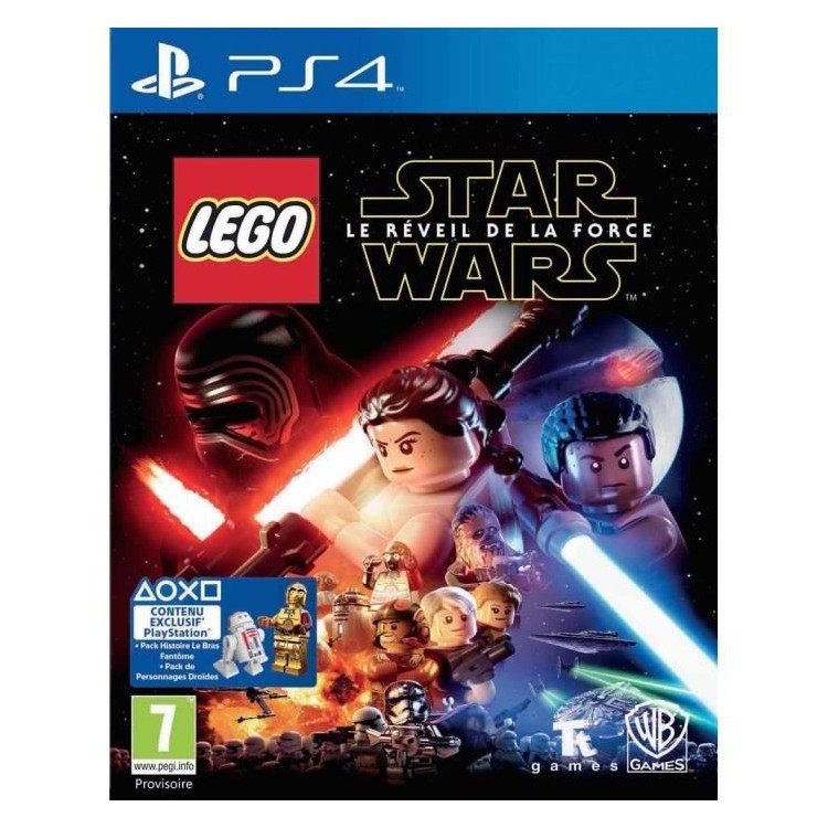 JEU PS4 LEGO STAR WARS : LE REVEIL DE LA FORCE