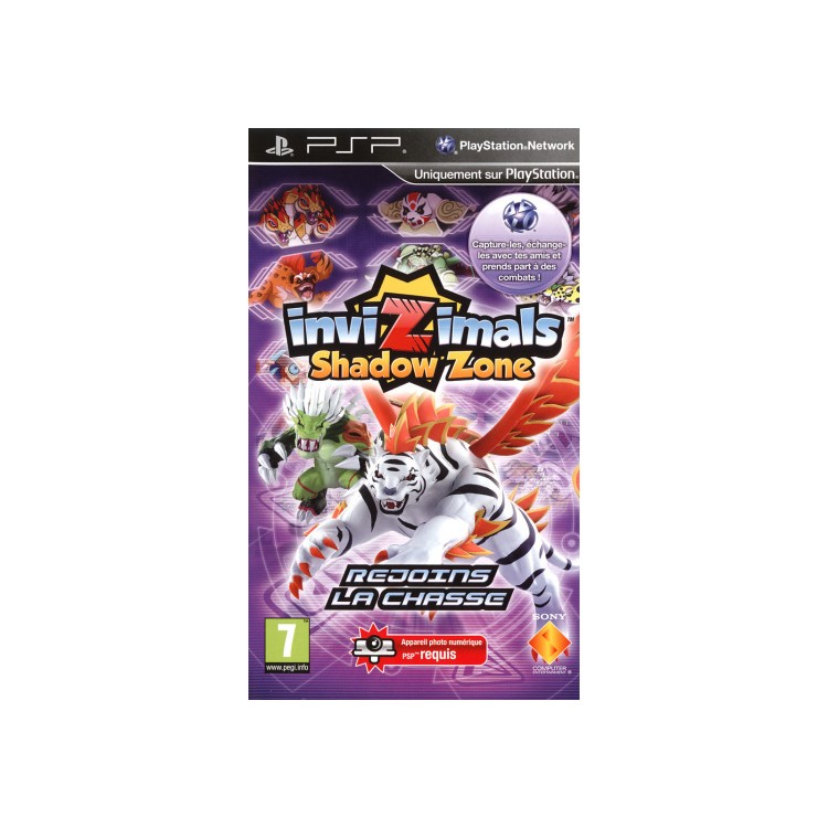 JEU PSP INVIZIMALS SHADOWS ZONE