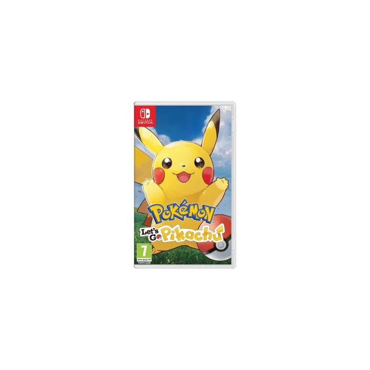 JEU SWITCH POKEMON LETS GO PIKACHU SANS BOITE