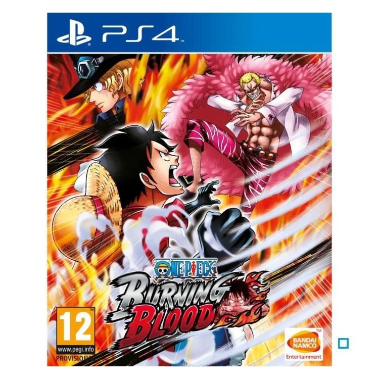 JEU PS4 ONE PIECE BURNING BLOOD