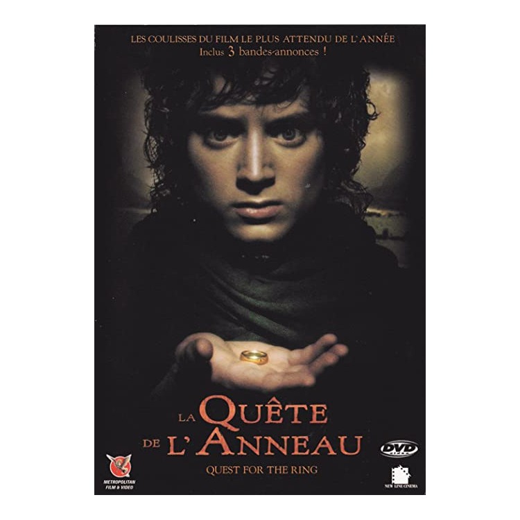 DVD LA QUETE DE L ANNEAU DAN ARDEN