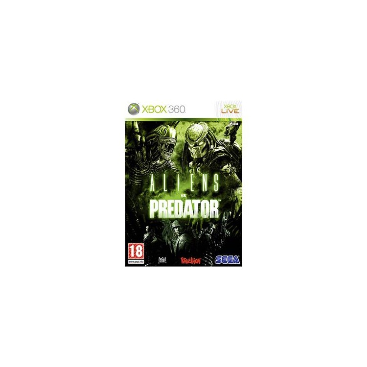 JEU XBOX 360 ALIENS VS PREDATOR