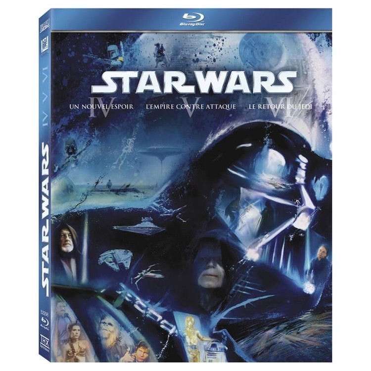 BLURAY STAR WARS TRILOGIE EP 4 A 6