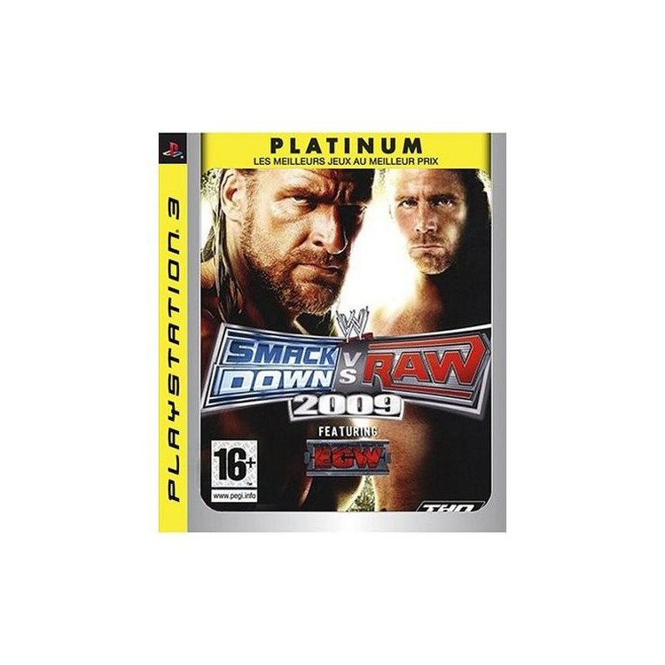 JEU PS3 WWE SMACKDOWN VS RAW 2009