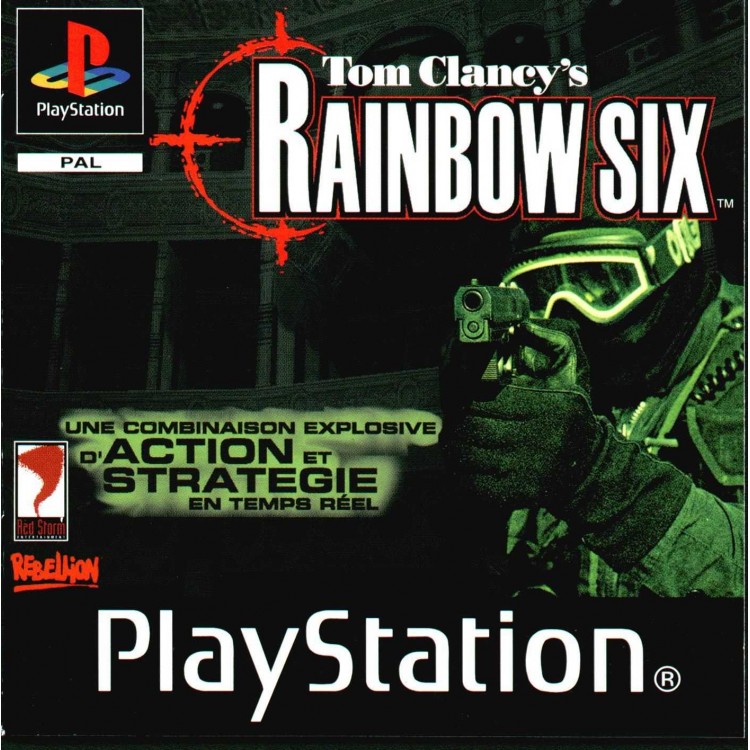 JEU PS1 RAINBOW SIX