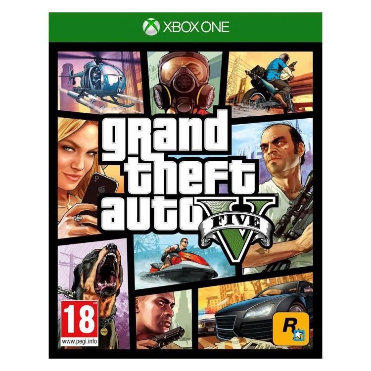 JEU XBOX ONE GTA5 GRAND THEFT AUTO V