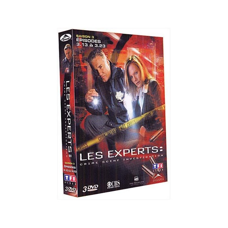 DVD LES EXPERTS SAISON 3, PARTIE 2 EPISODES 13 A 23