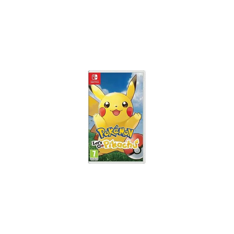 JEU SWITCH POKEMON LET S GO PIKACHU