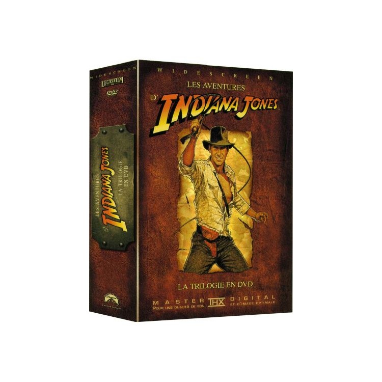 DVD COFFRET LES AVENTURES D INDIANA JONES