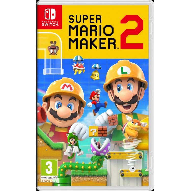 JEU SWITCH SUPER MARIO MAKER 2