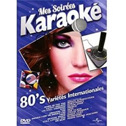 DVD MES SOIREES KARAOKE ANNEES 80 (VARIETE INTERNATIONALE)
