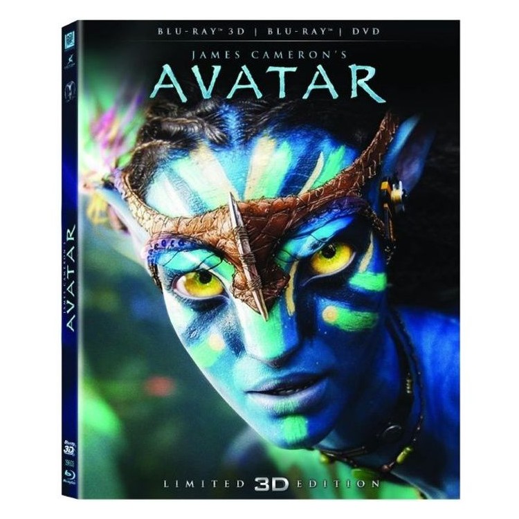 BLU-RAY AVATAR (BLU-RAY 3D + BLU-RAY + DVD)