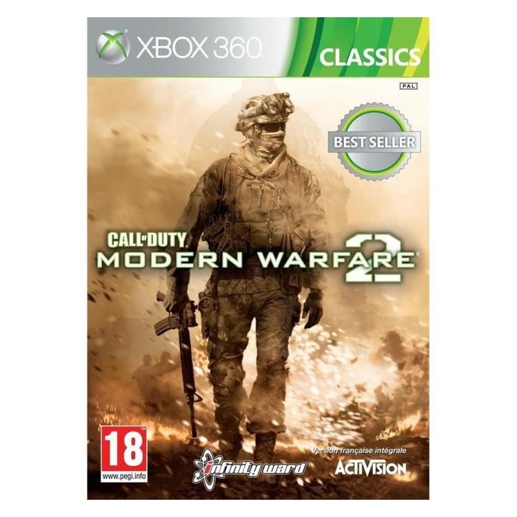 JEU XBOX 360 CALL OF DUTY : MODERN WARFARE 2 CLASSICS