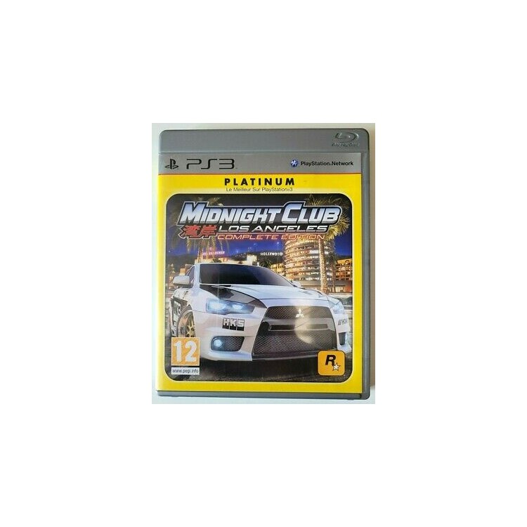 JEU PS3 MIDNIGHT CLUB : LOS ANGELES COMPLETE EDITION