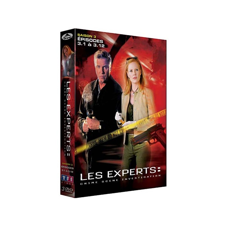 DVD LES EXPERTS SAISON 3, PARTIE 1 EPISODE 1 A 12