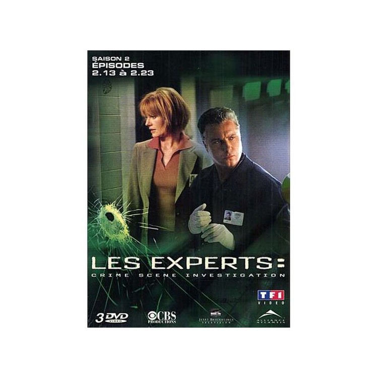 DVD LES EXPERTS SAISON 2, PARTIE 2 EPISODES 13 A 23