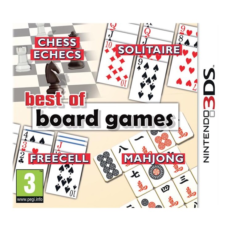 JEU 3DS BEST OF BOARD GAMES