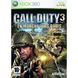 JEU XBOX 360 CALL OF DUTY EN MARCHE VERS PARIS