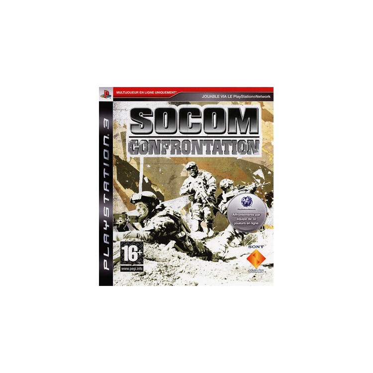 JEU PS3 SOCOM CONFRONTATION