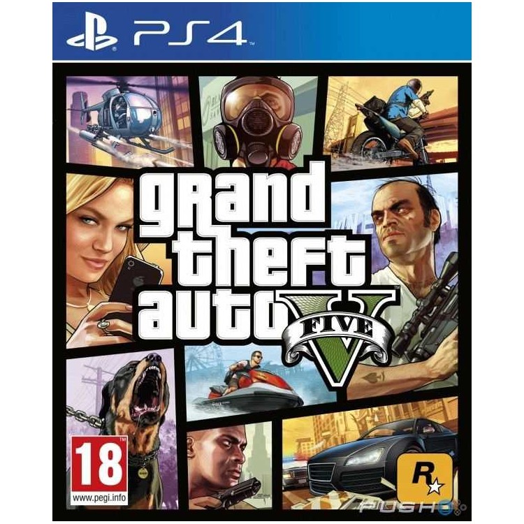 JEU PS4 GRAND THEFT AUTO V