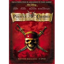 DVD PIRATES DES CARAIBES LA MALEDICTION DU BLACK PEARL