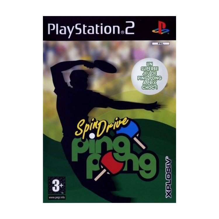 JEU PS2 SPINDRIVE PING PONG