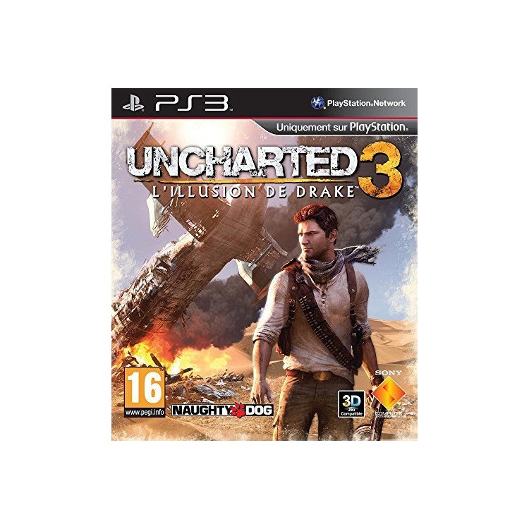 JEU PS3 UNCHARTED 3: L ILLUSION DE DRAKE