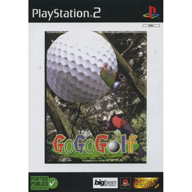 JEU PS2 GO GO GOLF