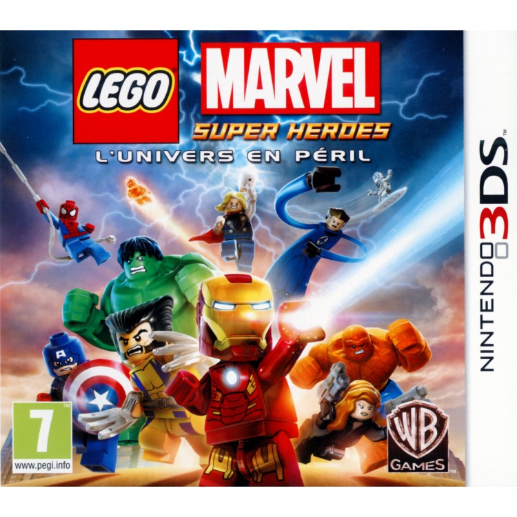 JEU 3DS LEGO MARVEL SUPER HEROES : L UNIVERS EN PERIL SANS BOITE