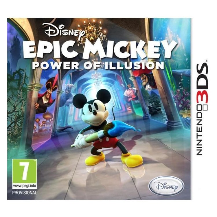 JEU 3DS EPIC MICKEY : POWER OF ILLUSION